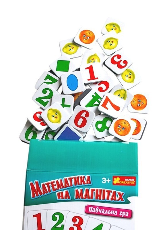 Паперова книга «Математика на магнітах» - фото №1