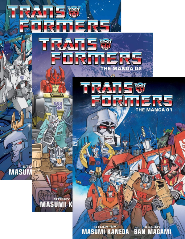 Бумажная книга «Transformers. The Manga (комплект із 3 книг)», автор Масуми Канэда - фото №1