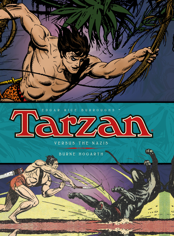 Паперова книга «Tarzan. Versus The Nazis. Volume 3», авторів Берн Хогарт, Дон Гарден - фото №1