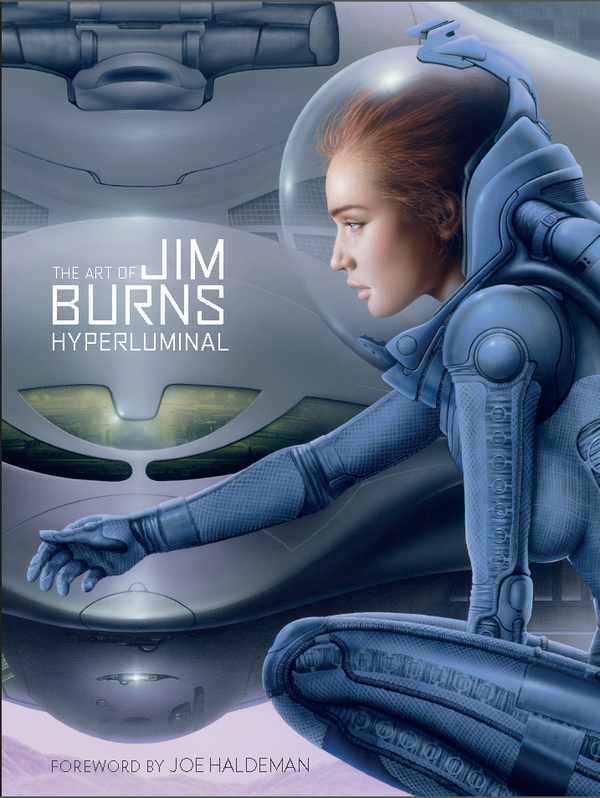 Паперова книга «The Art of Jim Burns. Hyperluminal », автор Джим Бернс - фото №1