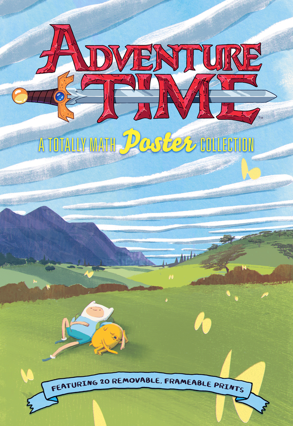 Паперова книга «Adventure Time. A Totally Math Poster Collection», автор Пендлтон Уорд - фото №1