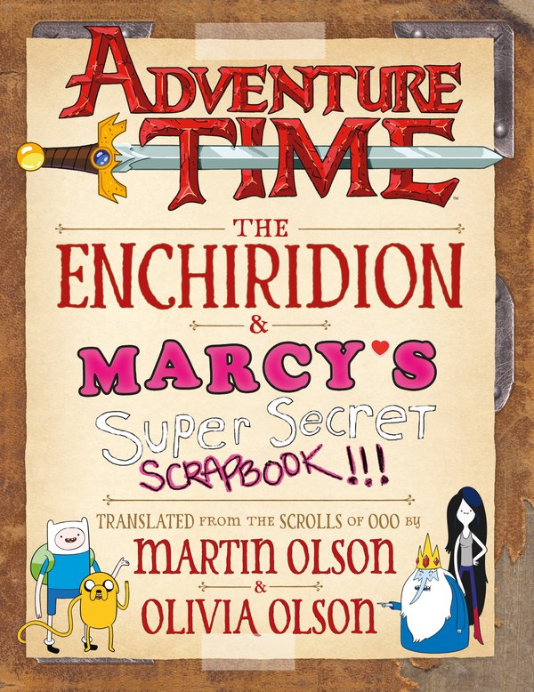 Бумажная книга «Adventure Time - The Enchiridion & Marcy's Super Secret Scrapbook», авторов Мартин Олсон, Оливия Олсон - фото №1