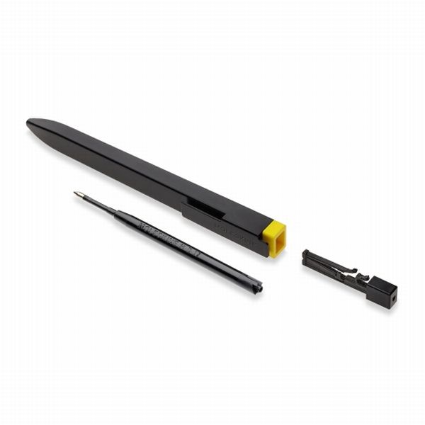  «Шариковая ручка Moleskine Go Pattern Yellow 1.0 (EW8T1CMPHM10TAG)», бренда Moleskine - фото №1