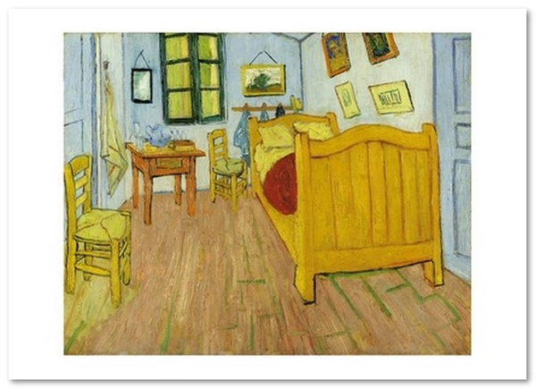  «Открытка Vincent van Gogh — The Bedroom (VG08)», бренда Artistic Card - фото №1