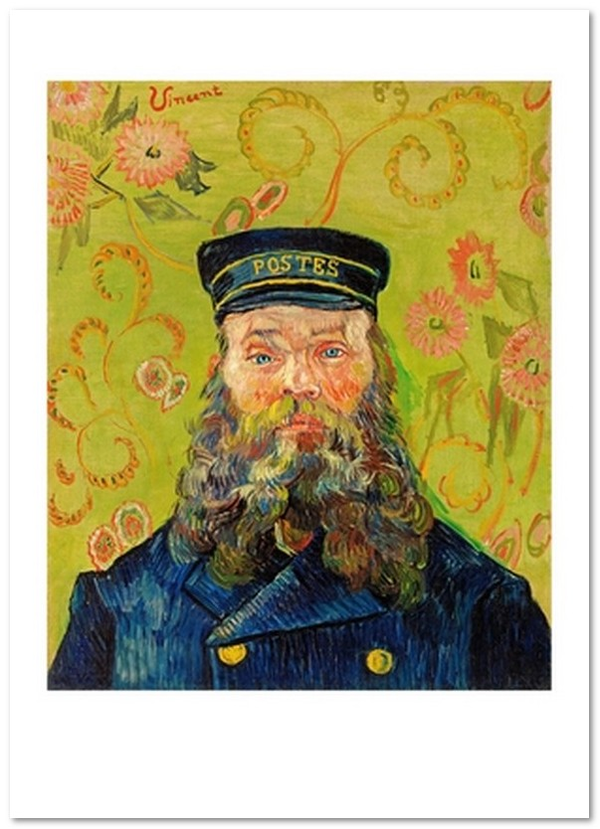 «Открытка Vincent van Gogh — The Postman (Joseph Roulin) (VG101)», бренда Artistic Card - фото №1