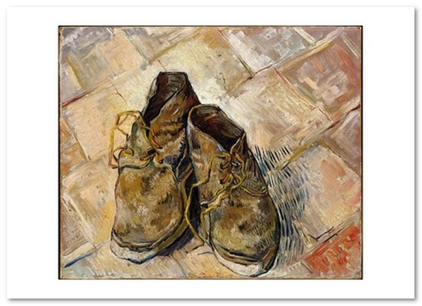 «Листівка Vincent van Gogh — Shoes (VG14)», бренду Artistic Card - фото №1