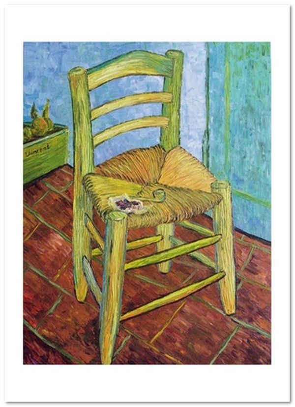  «Открытка Vincent van Gogh — Van Gogh's Chair (VG19)», бренда Artistic Card - фото №1