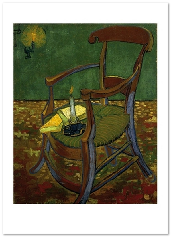 «Открытка Vincent van Gogh — Gauguin's Chair (VG20)», бренда Artistic Card - фото №1