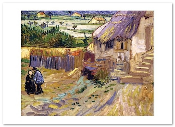 «Открытка Vincent van Gogh — The Old Mill (VG23)», бренда Artistic Card - фото №1