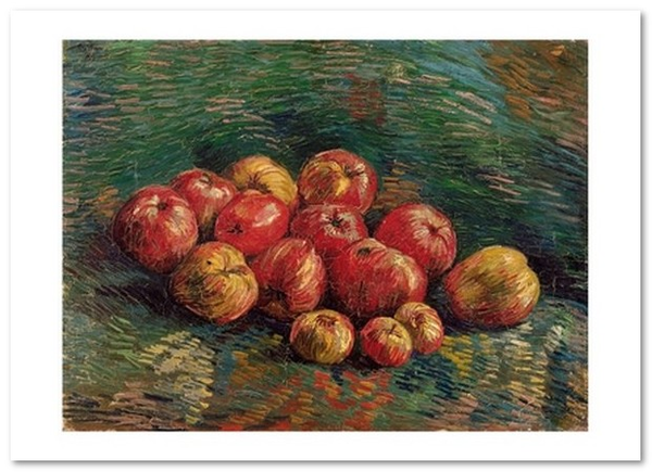 «Открытка Vincent van Gogh — Apples (VG25)», бренда Artistic Card - фото №1