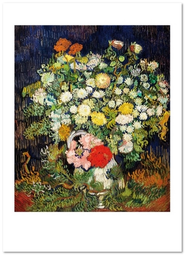 «Открытка Vincent van Gogh — Bouquet of Flowers in a Vase (VG26)», бренда Artistic Card - фото №1