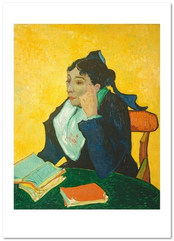 «Открытка Vincent van Gogh — L'Arlesienne, Madame Joseph-Michel Ginoux (VG42)», бренда Artistic Card - фото №1