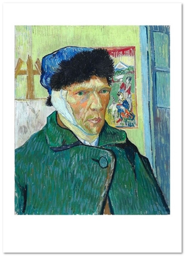  «Открытка Vincent van Gogh — Self-Portrait with Bandaged Ear (VG78)», бренда Artistic Card - фото №1