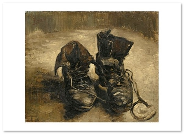  «Открытка Vincent van Gogh — A Pair of Shoes (VG95)», бренда Artistic Card - фото №1