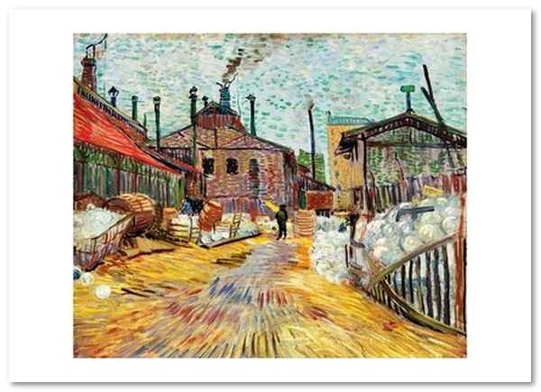  «Открытка Vincent van Gogh — The Factory (VG97)», бренда Artistic Card - фото №1