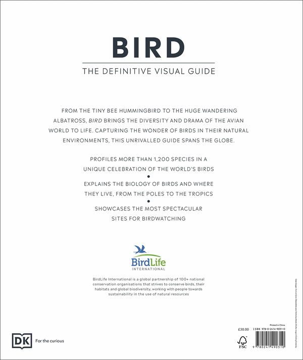 Бумажная книга «Bird. The Definitive Visual Guide» - фото №1