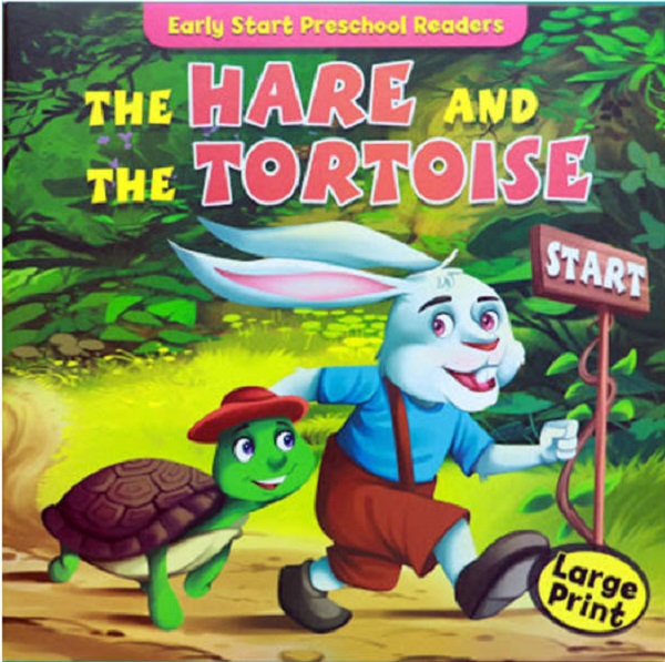 Паперова книга «Early Start Preschool Readers. The Hare And The Tortoise » - фото №1