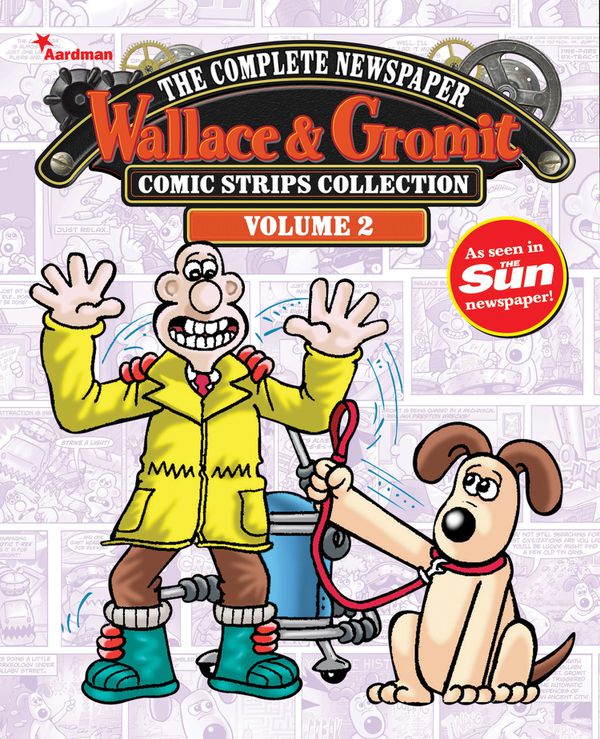 Паперова книга «Wallace & Gromit. The Complete Newspaper Strips Collection. Volume 2», авторів Девід Ліч, Річі К. Чендлер - фото №1