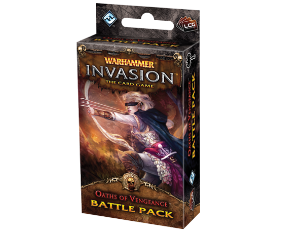  «Дополнение к игре FFG Warhammer: Invasion LCG: Oaths of Vengeance Battle Pack (13415)», бренда Fantasy Flight Games - фото №1