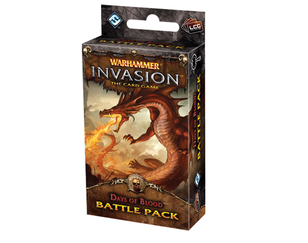  «Дополнение к игре FFG Warhammer: Invasion LCG: Days of Blood Battle Pack (13411)», бренда Fantasy Flight Games - фото №1