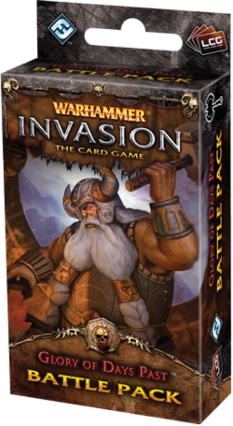  «Дополнение к игре FFG Warhammer: Invasion LCG: Glory of the Days Past Battle Pack (13413)», бренда Fantasy Flight Games - фото №1