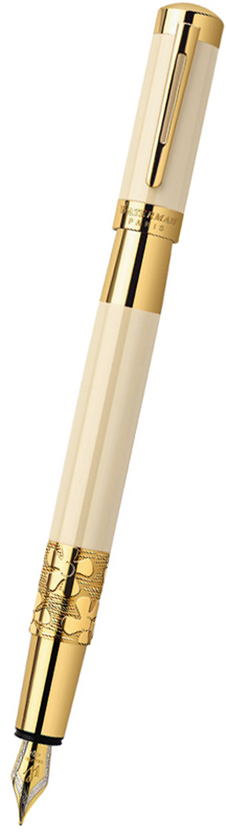  «Ручка Waterman ELEGANCE Ivory GT FP F (11 040)», бренду Waterman - фото №1