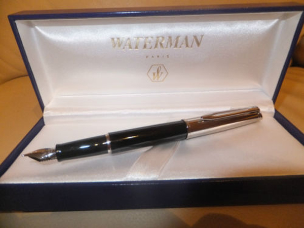«Чорнильна ручка Waterman HEMISPHERE Deluxe Black CT FP F (12066)», бренду Waterman - фото №1