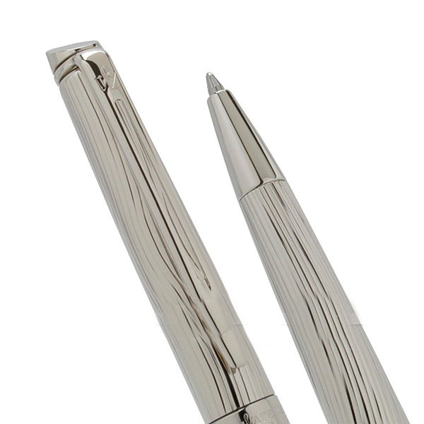  «Шариковая ручка Waterman Hemisphere Deluxe Chrome CT (22 064)», бренда Waterman - фото №1