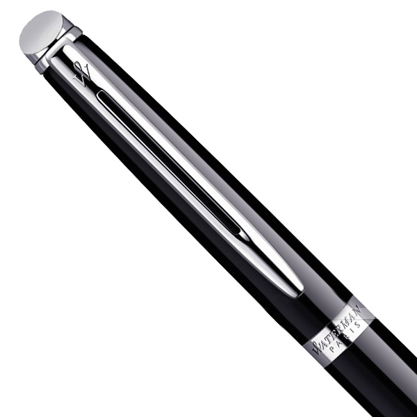 «Кулькова ручка Waterman Hemisphere Mars Black CT в подарунковій упаковці з чохлом (22 558B)», бренду Waterman - фото №1