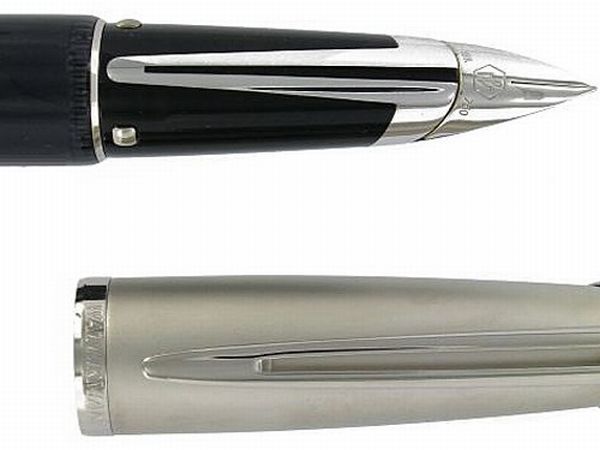  «Перьевая ручка Waterman Edson Diamond Black (11 003)», бренда Waterman - фото №1