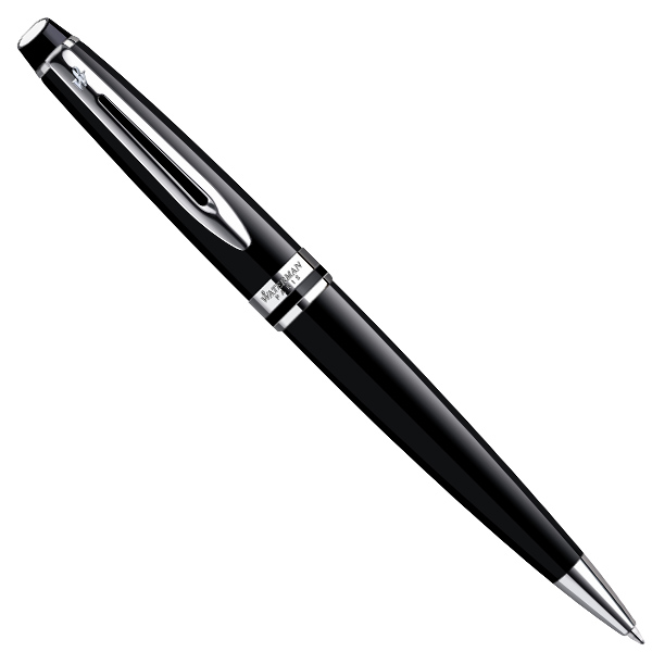  «Шариковая ручка Waterman Expert Black CT (20 029)», бренда Waterman - фото №1
