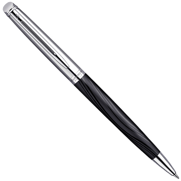  «Кулькова ручка Waterman Hemisphere Deluxe Matt Black CT (22065)», бренду Waterman - фото №1