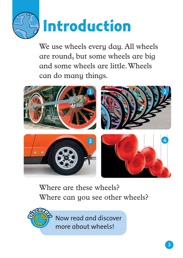 [object Object] «Oxford Read and Discover: Level 1: Wheels», автор Роб Свед - фото №4 - миниатюра