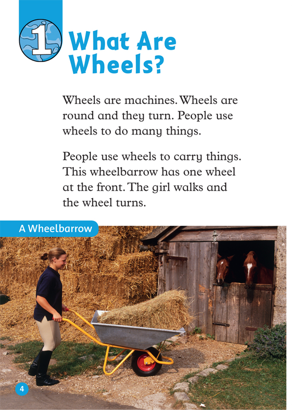 [object Object] «Oxford Read and Discover: Level 1: Wheels», автор Роб Свед - фото №5 - миниатюра