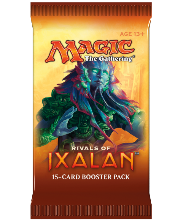  «Набор карт Wizards of the Coast MTG. Rivals of Ixalan - бустер на английском языке (550609)», бренда Wizards of the Coast - фото №1