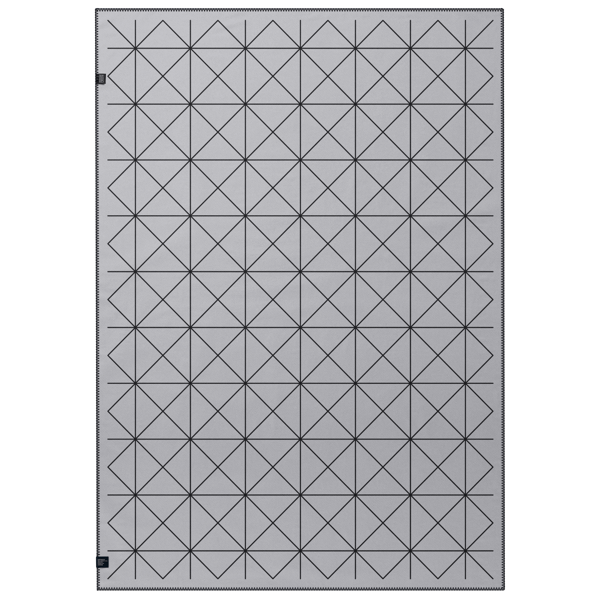  «Плед Woolkrafts Grid (WKC009)», бренду Woolkrafts - фото №1
