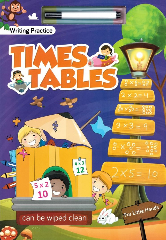 Бумажная книга «Writing Practice. Times Tables with pen» - фото №1