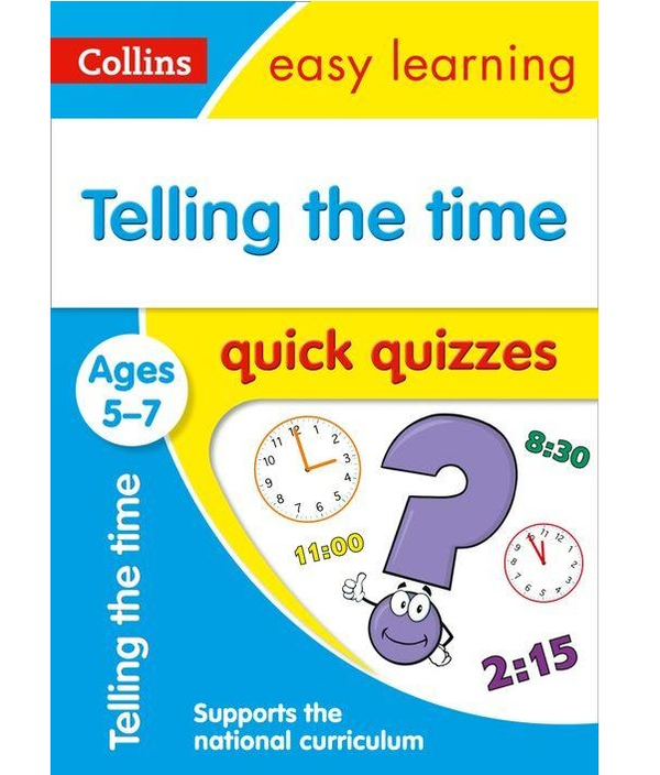 [object Object] «Collins Easy Learning: Telling the Time Quick Quizzes Ages 5-7» - фото №2 - миниатюра