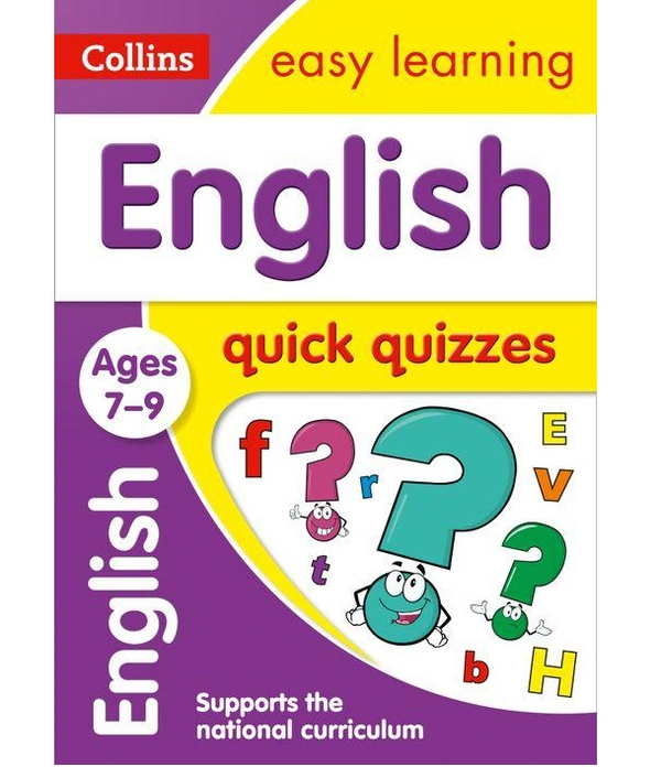 Бумажная книга «Collins Easy Learning: English Quick Quizzes Ages 7-9» - фото №1