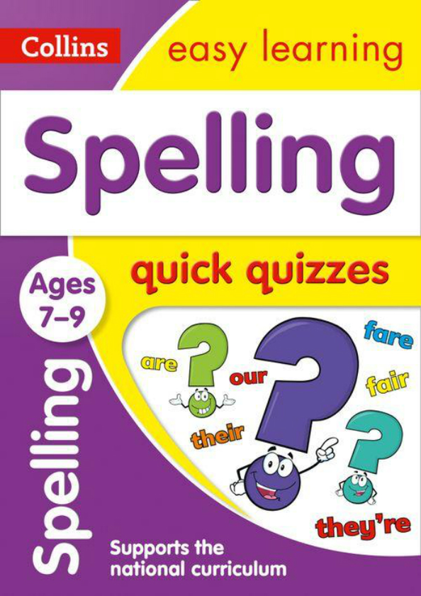 [object Object] «Collins Easy Learning: Spelling Quick Quizzes Ages 7-9» - фото №1
