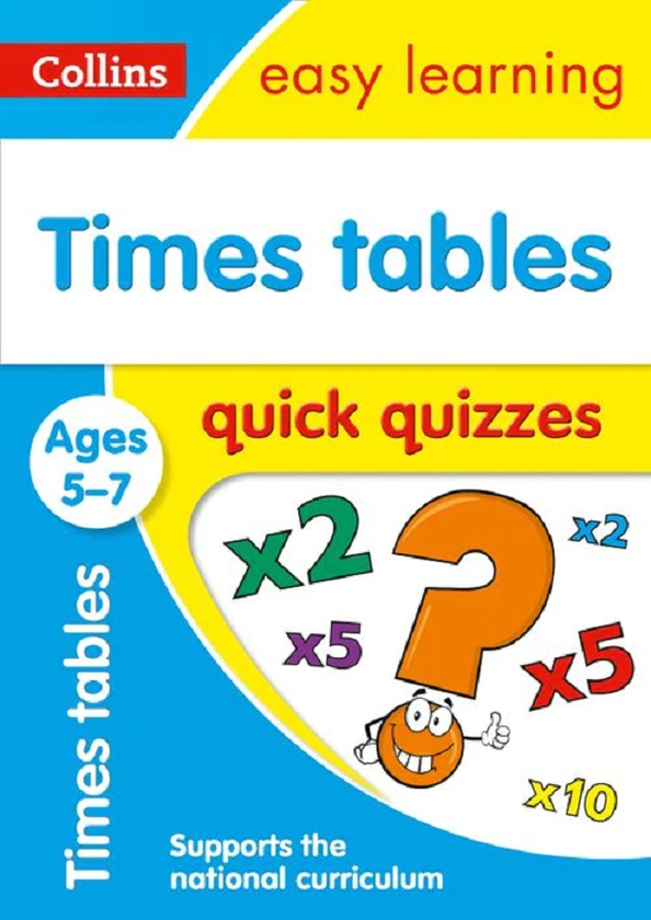 [object Object] «Times Tables Quick Quizzes Ages 5-7: Ideal for Home Learning» - фото №1