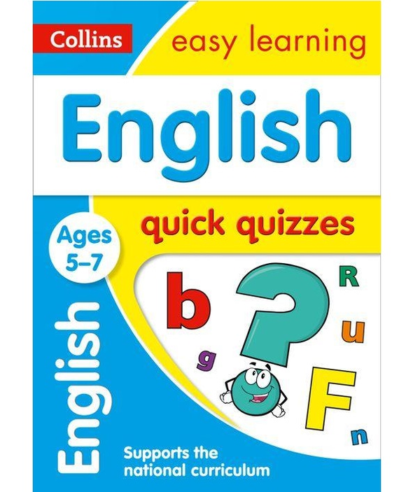 Бумажная книга «Collins Easy Learning: English Quick Quizzes Ages 5-7» - фото №1