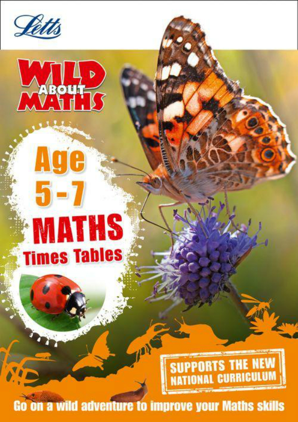 Паперова книга «Letts Wild About Maths: Times Tables Age 5-7» - фото №1
