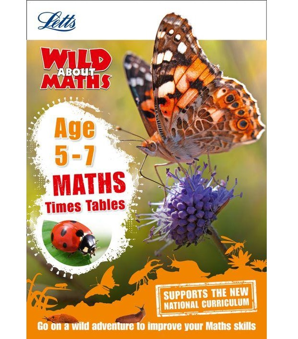 Паперова книга «Letts Wild About Maths: Times Tables Age 5-7» - фото №1