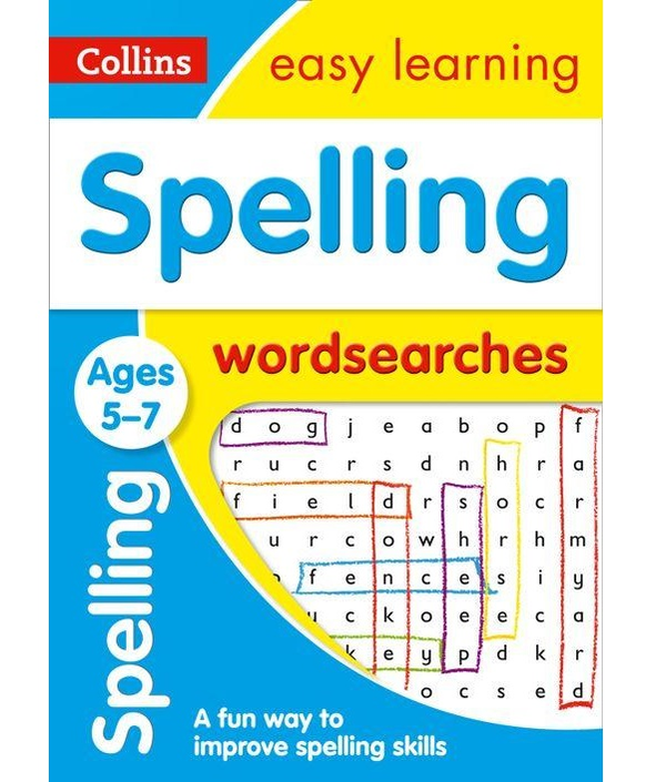 Бумажная книга «Collins Easy Learning: Spelling Word Searches Ages 5-7» - фото №1