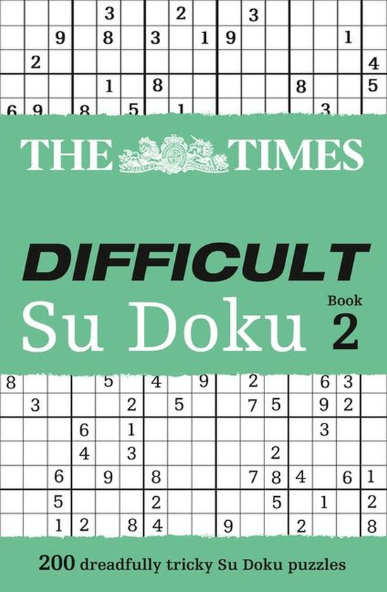 Бумажная книга «The Times Difficult Su Doku. Book 2» - фото №1