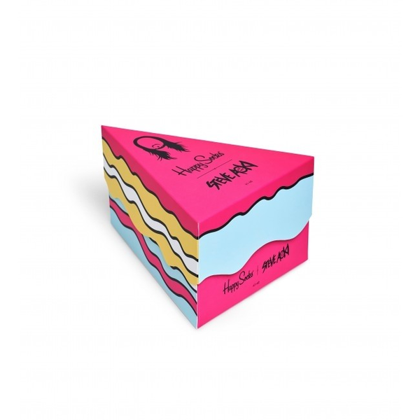 «Носки Happy Socks Steve Aoki Socks Box Set 3 пары 41-46 р (XAOK08-2000)», бренда Happy Socks - фото №1