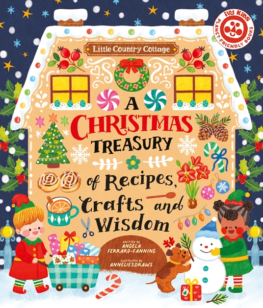 Паперова книга «A Christmas Treasury of Recipes, Crafts, and Wisdom», автор Анжела Ферраро-Фаннінг - фото №1