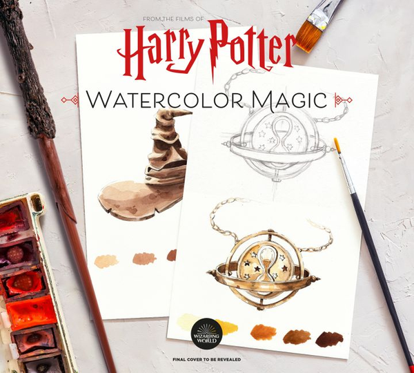 Бумажная книга «Harry Potter Watercolour Magic. 32 Step-by-Step Enchanting Projects for Painters of All Skill Levels», автор Тугдже (Оздемир) Аудоир - фото №1