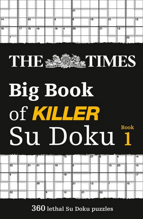 Паперова книга «Big Book of Killer Su Doku. Book 1» - фото №1
